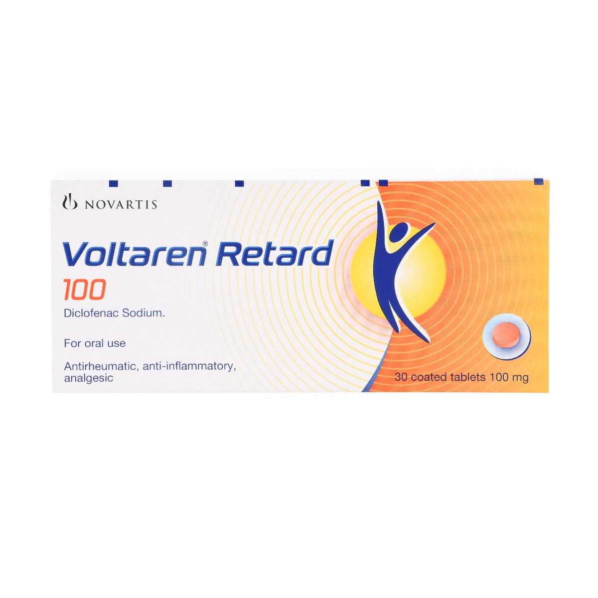 Voltaren Ret 100Mg 30 Tab