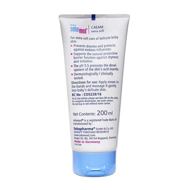 Sebamed baby cream extra soft 300ml shops