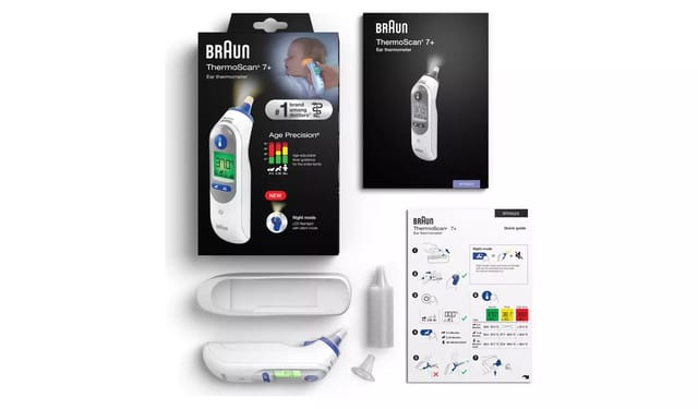 Thermoscan 7 Ear Thermometer (BRAUN IRT6520)