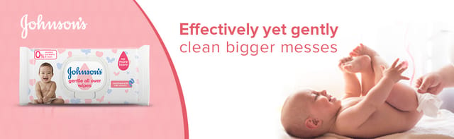 Johnsons baby wipes clearance gentle all over