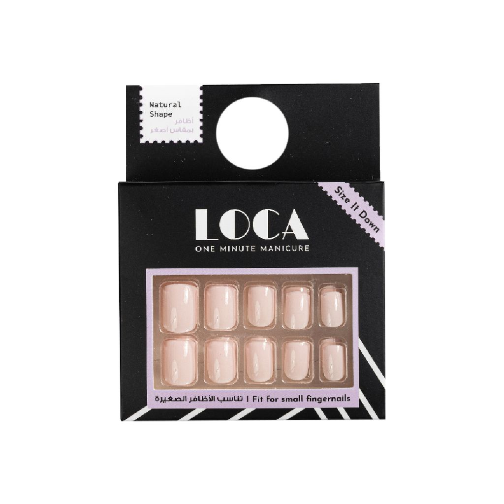 Loca Small Nails Natural# 8 Marsmallow