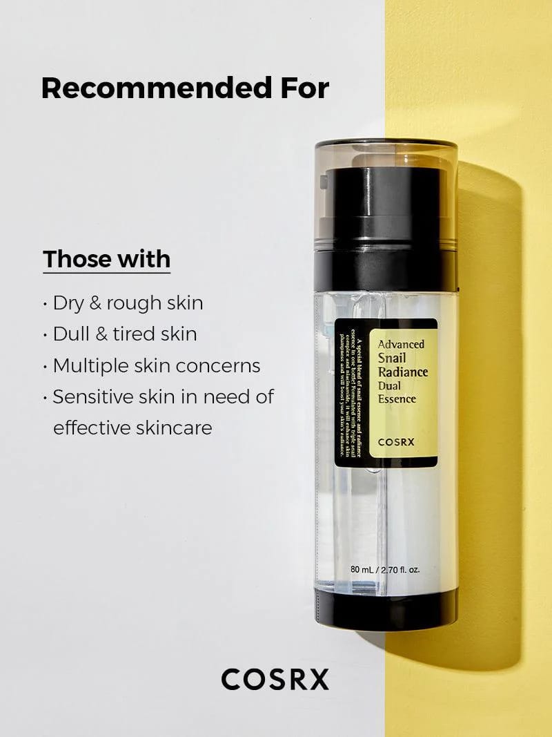 COSRX ADVANCED SNAIL RADIANCE DUAL ESSENCE