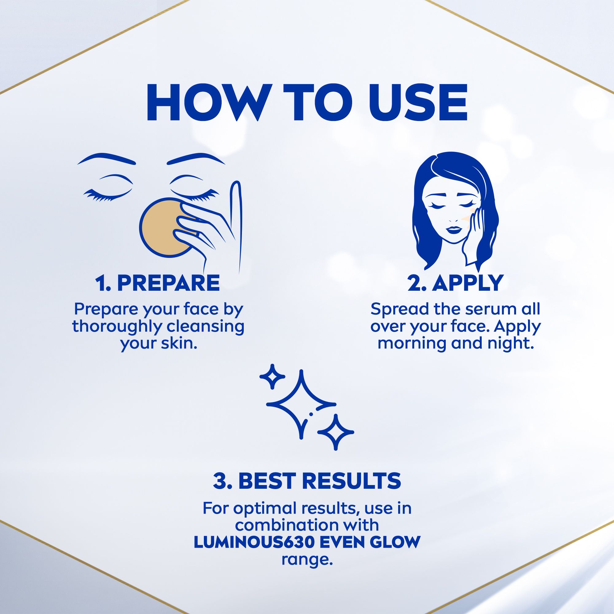 Nivea Luminous Even Glow Serum 10ml