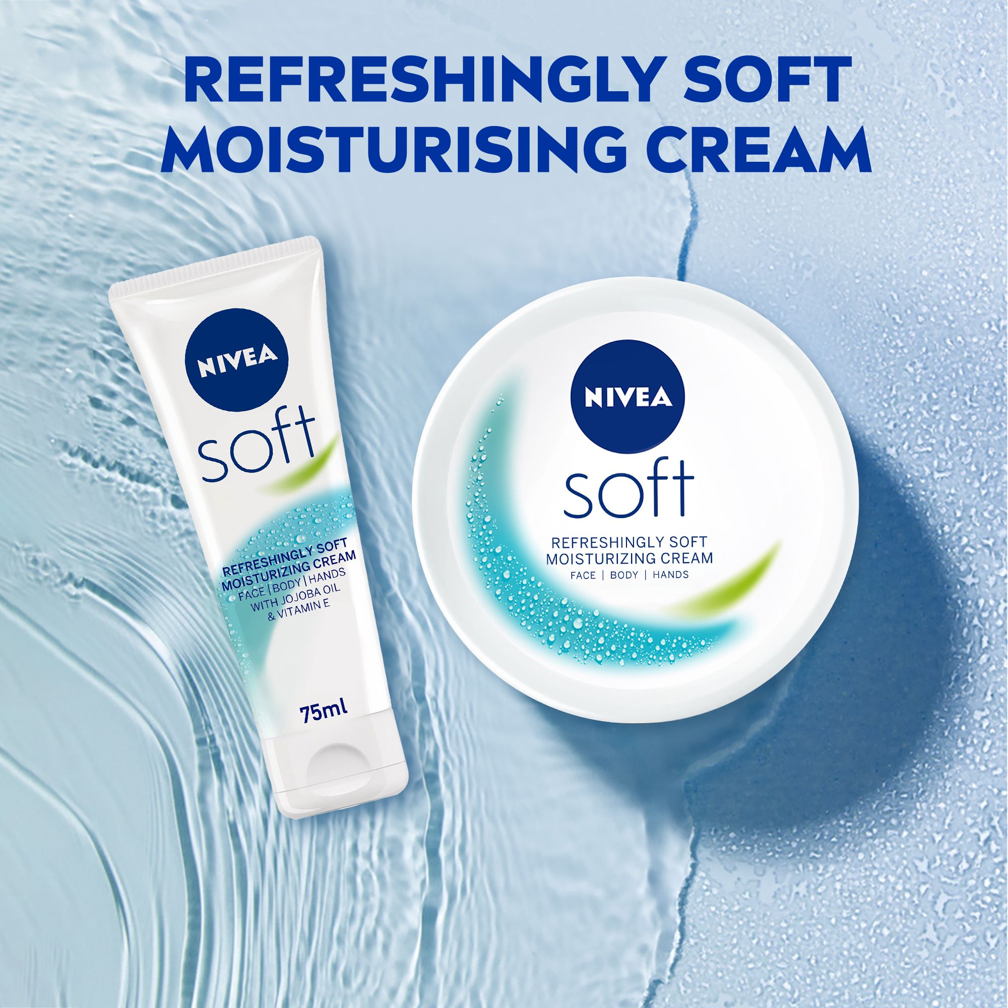 Soft Refreshingly Soft Moisturizing Cream 300 ml