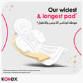 Kotex Maxi Protect Thick Pads, Overnight Protection Sanitary Pads with Wings, 16 Sanitary Pads