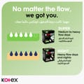 Kotex Natural Maxi Protect Thick Pads, 100% Cotton Pad, Super Size with Wings, 44 Sanitary Pads