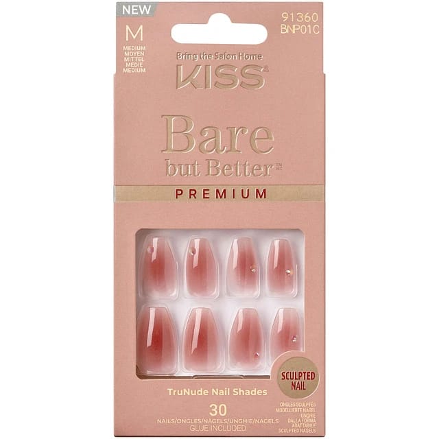 Kiss Nails - BNP01 Bara But Better Nails